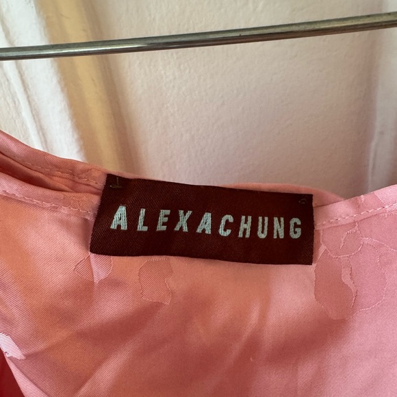 Pink Floral Alexa Chung Wrap Skirt - Picture 5 of 6